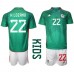 Mexiko Hirving Lozano #22 Replika Babykläder Hemma matchkläder barn VM 2022 Korta ärmar (+ Korta byxor)